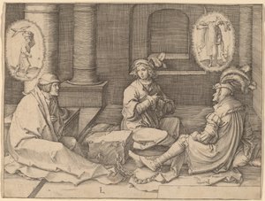 ジョセフは刑務所で夢を解釈します 作： Lucas van Leyden