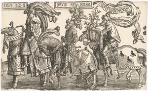 ジョシュア、デビッド、ジューダス・マカビーズ 作： Lucas van Leyden