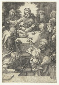 最後の晩餐 小さな情熱（シリーズタイトル） 作： Lucas van Leyden
