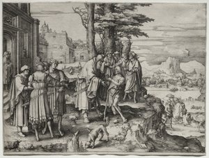 放蕩息子の帰還 作： Lucas van Leyden