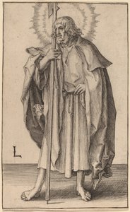 聖マタイ 作： Lucas van Leyden