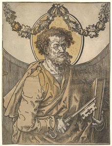 セントピーター、1515年。 作： Lucas van Leyden