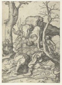 サムソンとデリラ 作： Lucas van Leyden