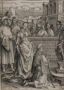 ソロモンの偶像崇拝 作： Lucas van Leyden