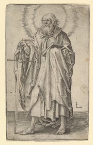 聖ポール、ca。 1510。 作： Lucas van Leyden