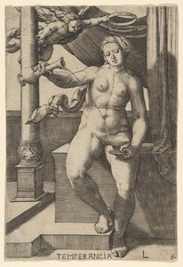 テンペランステンペランシア、1530年。 作： Lucas van Leyden