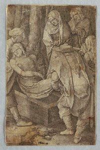 The Enombment (The Passion より) 作： Lucas van Leyden