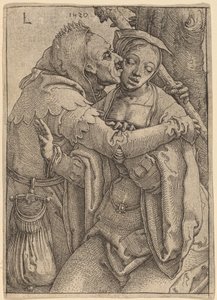 愚か者と女 作： Lucas van Leyden