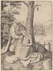 聖家族 作： Lucas van Leyden