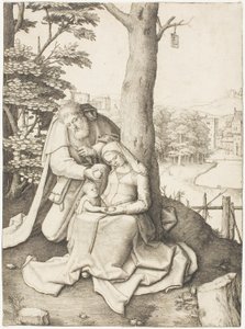 聖家族 作： Lucas van Leyden