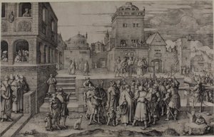 ザ・ラージ・エッケ・ホモ 作： Lucas van Leyden