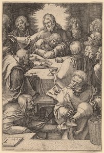 最後の晩餐 作： Lucas van Leyden