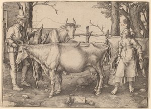 ミルクメイド 作： Lucas van Leyden