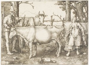 ミルクメイド 作： Lucas van Leyden