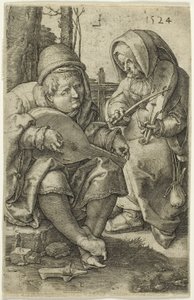 ミュージシャン 作： Lucas van Leyden