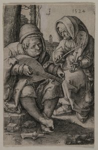 ミュージシャン 作： Lucas van Leyden