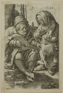 ミュージシャン 作： Lucas van Leyden