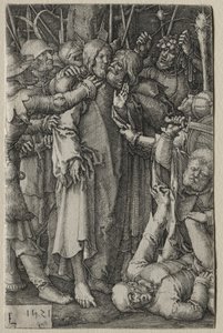 情熱：イエスの捕獲 作： Lucas van Leyden