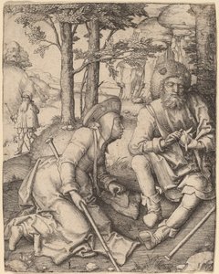 巡礼者 作： Lucas van Leyden