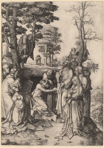 ラザロの復活 作： Lucas van Leyden