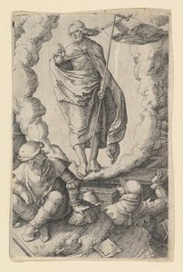復活、1521年。 作： Lucas van Leyden