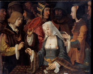 カードシューター ペインティングオブ 作： Lucas van Leyden