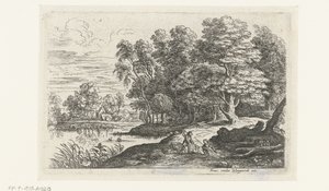 2 人の羊飼いの男の子のいる風景 五景（連載タイトル） 作： Lucas van Uden