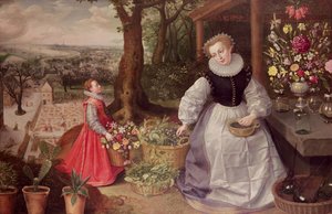春、1595 作： Lucas van Valckenborch