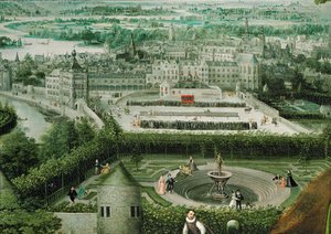 春背景 作： Lucas van Valckenborch