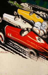 モーターレーシング（カラーリソ） 作： Luciano Achille Mauzan