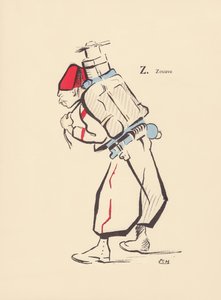 ズアーブ 作： Lucien L. (active 1904) Henreaux