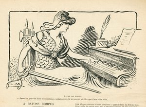 Le Rire, B&W Satire 作： Lucien Metivet