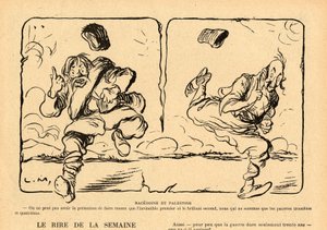 Le Rire rouge, B&W satire 作： Lucien Metivet