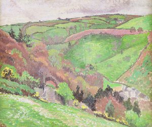 ブラックプール、デボン 作： Lucien Pissarro