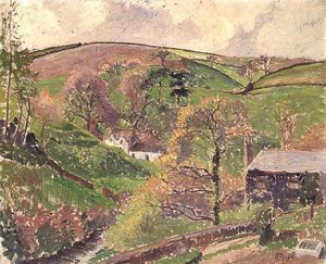 ブラックプール・バレー 作： Lucien Pissarro