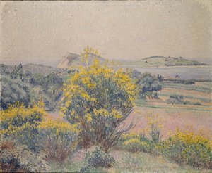ブルーム、ル・ブルスク、1925年 作： Lucien Pissarro