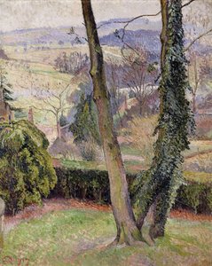 フロストアンドミスト、サマーリーズ、イーストノイル 作： Lucien Pissarro