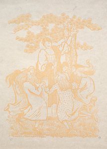 イラスト 25: ラウンド 作： Lucien Pissarro