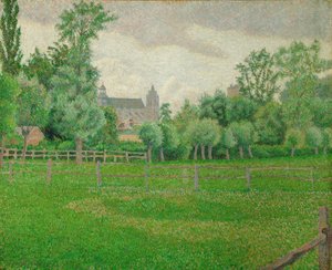 ギザス教会 作： Lucien Pissarro