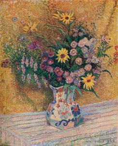 ミカエルマスデイジー、c1920 作： Lucien Pissarro
