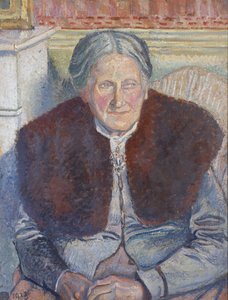 カミーユ・ピサロ夫人、1923年 作： Lucien Pissarro