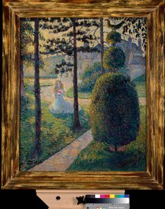妖精 作： Lucien Pissarro