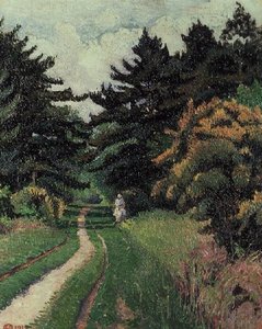 ザ・パインウッド・アット・チッパーフィールド・コモン 作： Lucien Pissarro