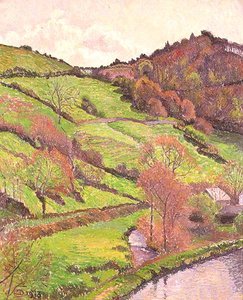 The Pool, Blackpool, Devon 作： Lucien Pissarro