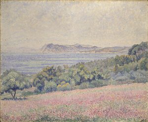 アザミ, Le Brusq, 1925 作： Lucien Pissarro