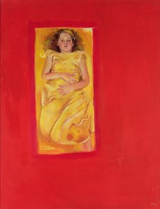 ベッドの少女, 2004 （キャンバスに油彩）