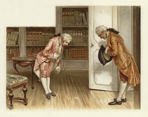 The School for Scandal（chromolitho）のイラスト 作： Lucius Rossi