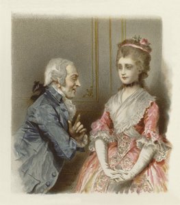 The School for Scandal（chromolitho）のイラスト 作： Lucius Rossi