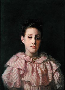 少女の肖像 作： Lucius Wolcott Hitchcock