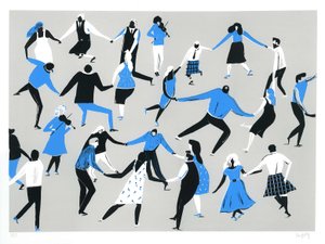 Ceilidh, 2016（スクリーンプリント）